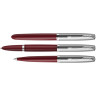 Ручка перьевая PARKER 51 CORE Burgundy F сталь нержавеющая LR 2123496